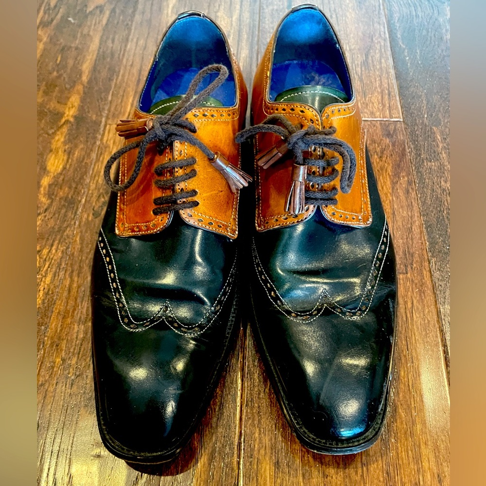 Men Mezlan dress shoe in excellent condition
